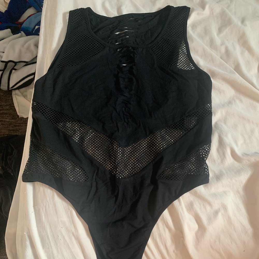 Black bodysuit